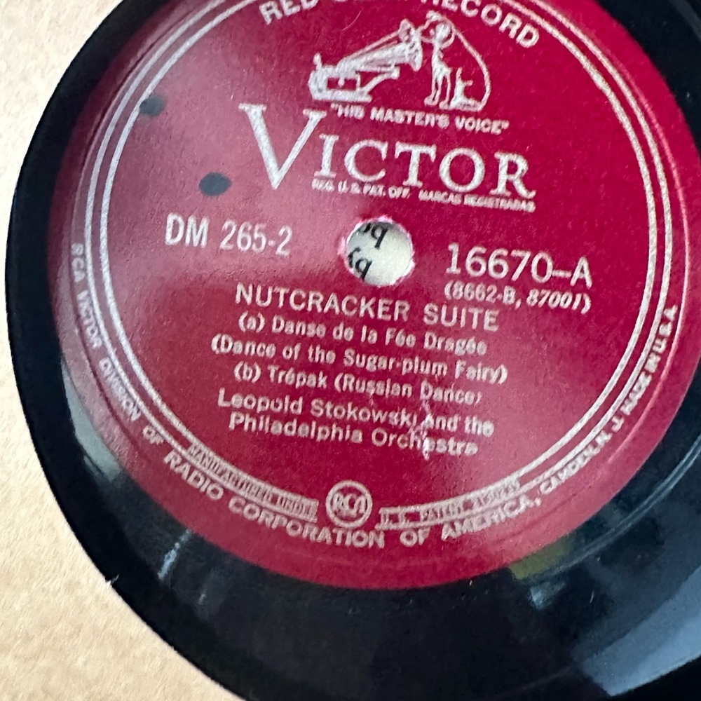 Victor Red Seal Record - Nutcracker Suite